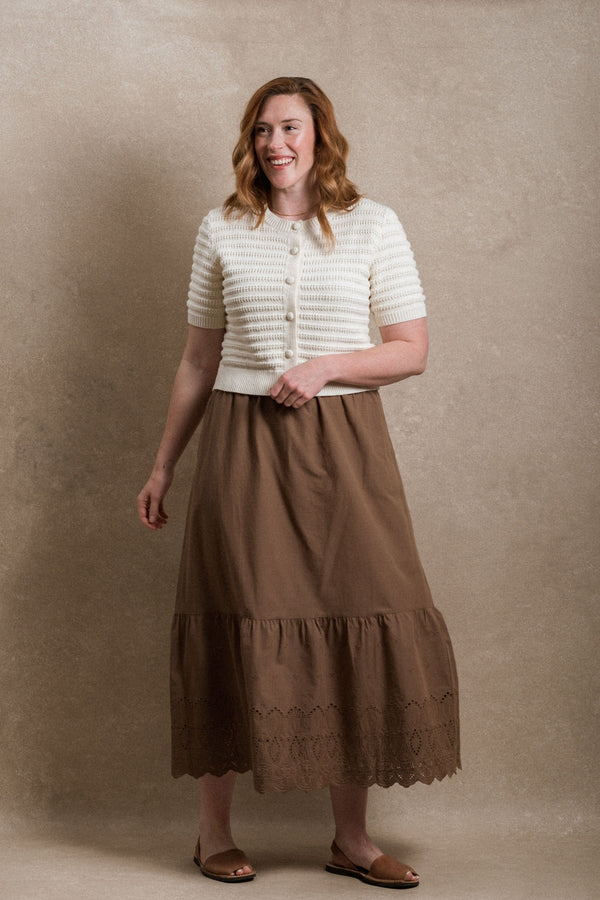 Cardiff Top - Cream