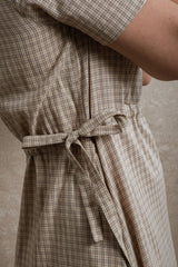 Fort Meyers Dress - Green Plaid