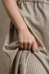 Fort Meyers Dress - Green Plaid