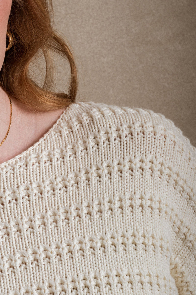 Yuma Sweater - Cream