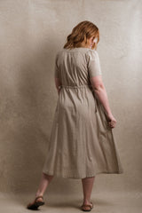 Fort Meyers Dress - Green Plaid