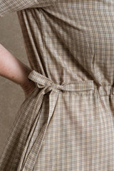 Fort Meyers Dress - Green Plaid