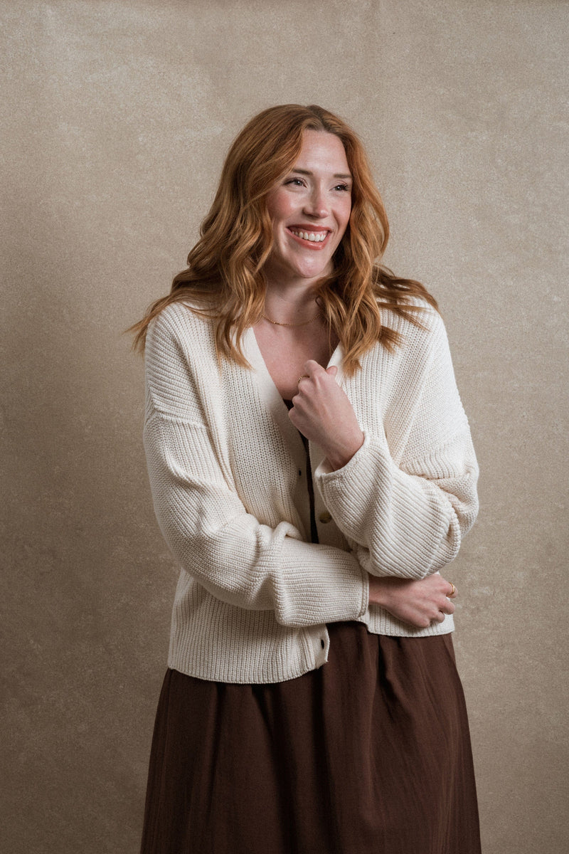Maya Cardigan - Cream