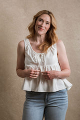 Holly Top - White