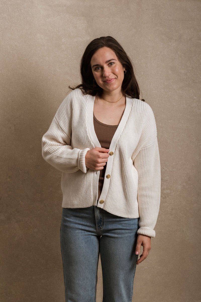 Maya Cardigan - Cream