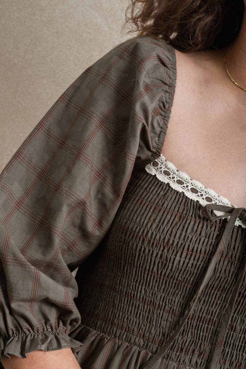 Dublin Dress - Winter Plaid