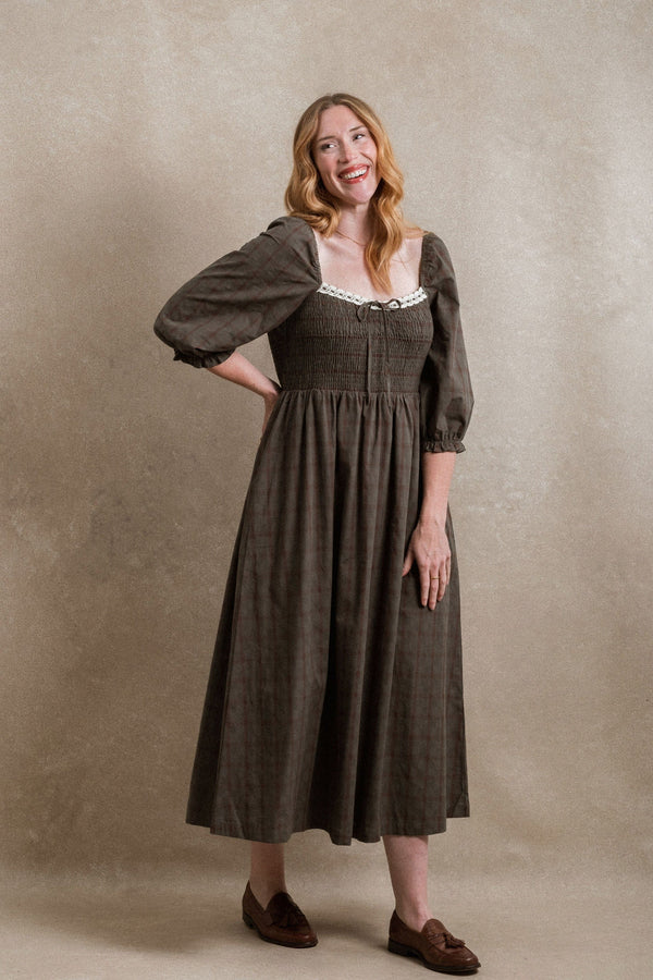 Dublin Dress - Winter Plaid