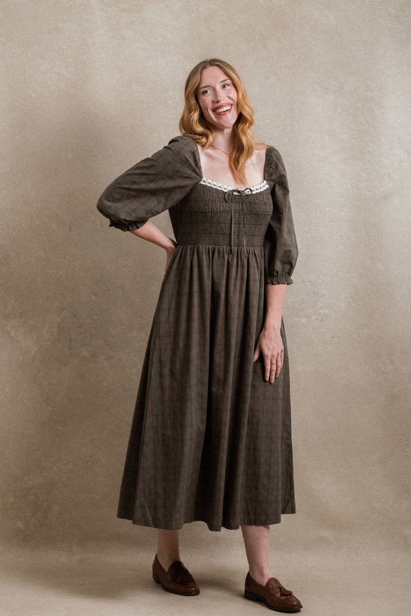 Dublin Dress - Winter Plaid