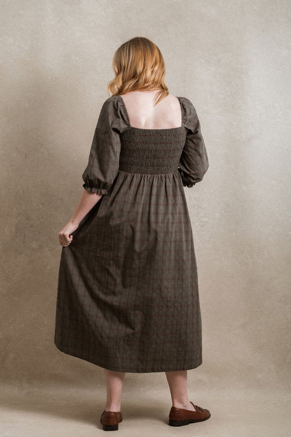 Dublin Dress - Winter Plaid