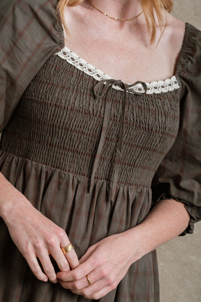 Dublin Dress - Winter Plaid