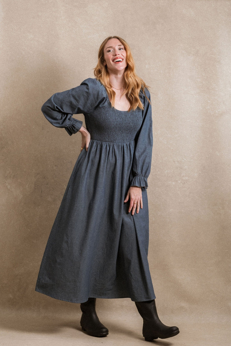 Gentry Dress - Chambray