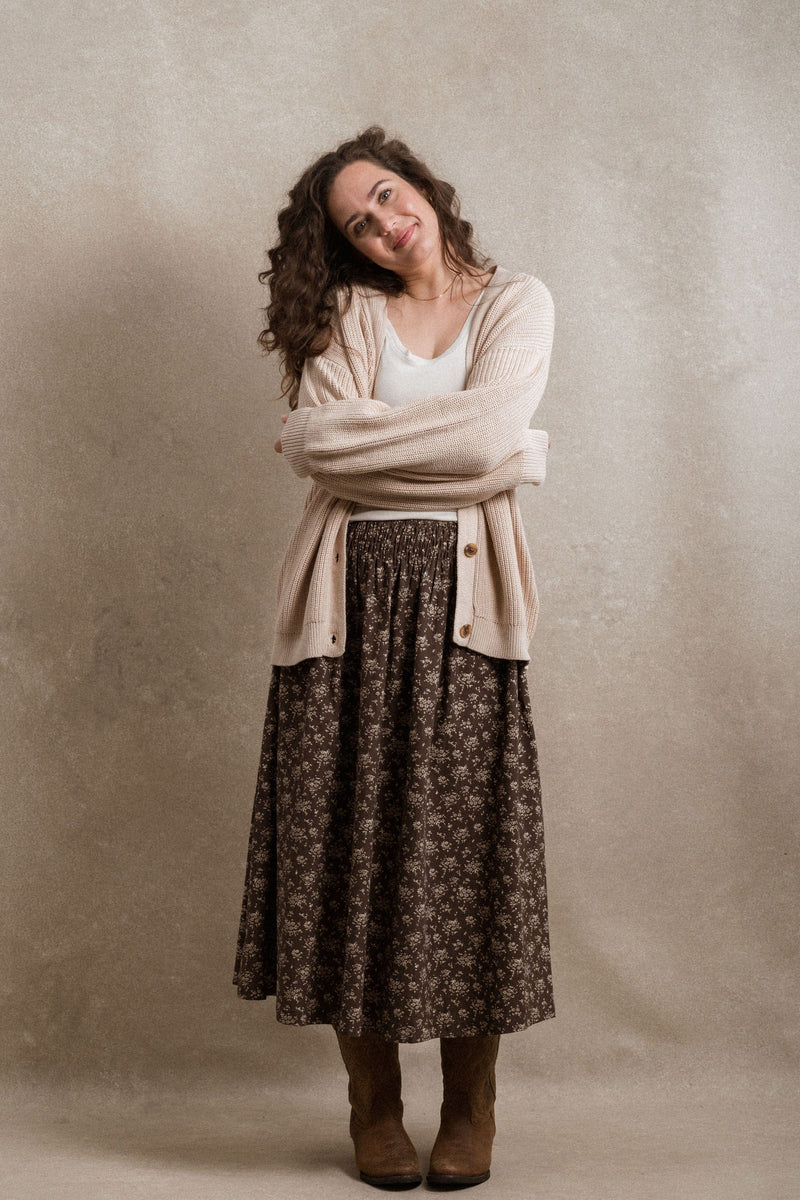 Naples Skirt - Brown