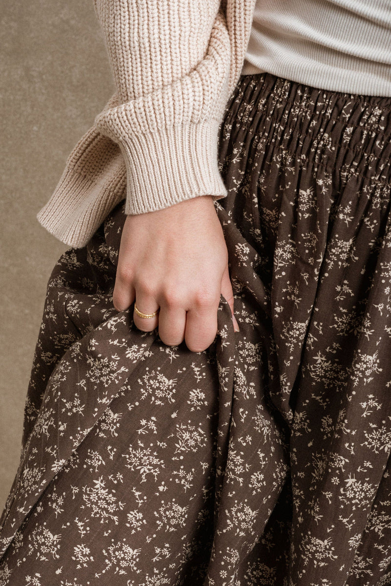 Naples Skirt - Brown