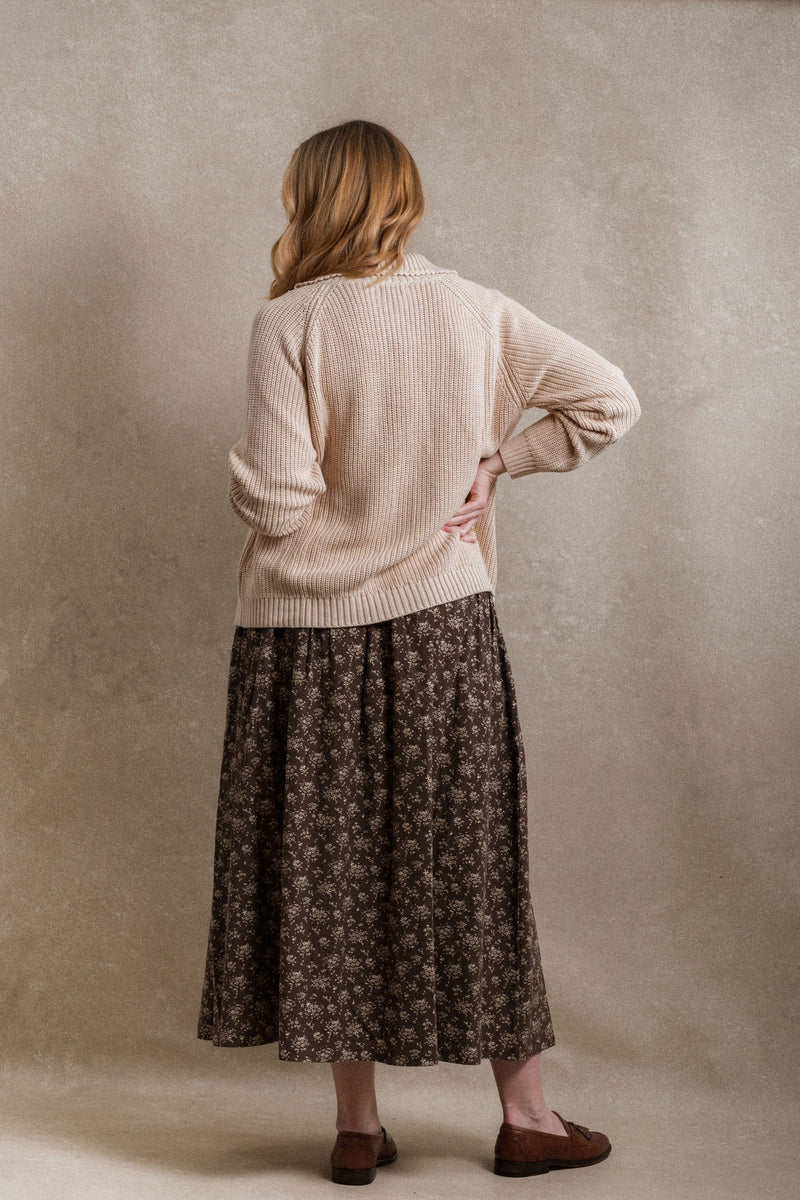 Naples Skirt - Brown