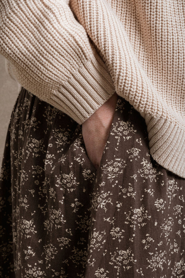 Naples Skirt - Brown