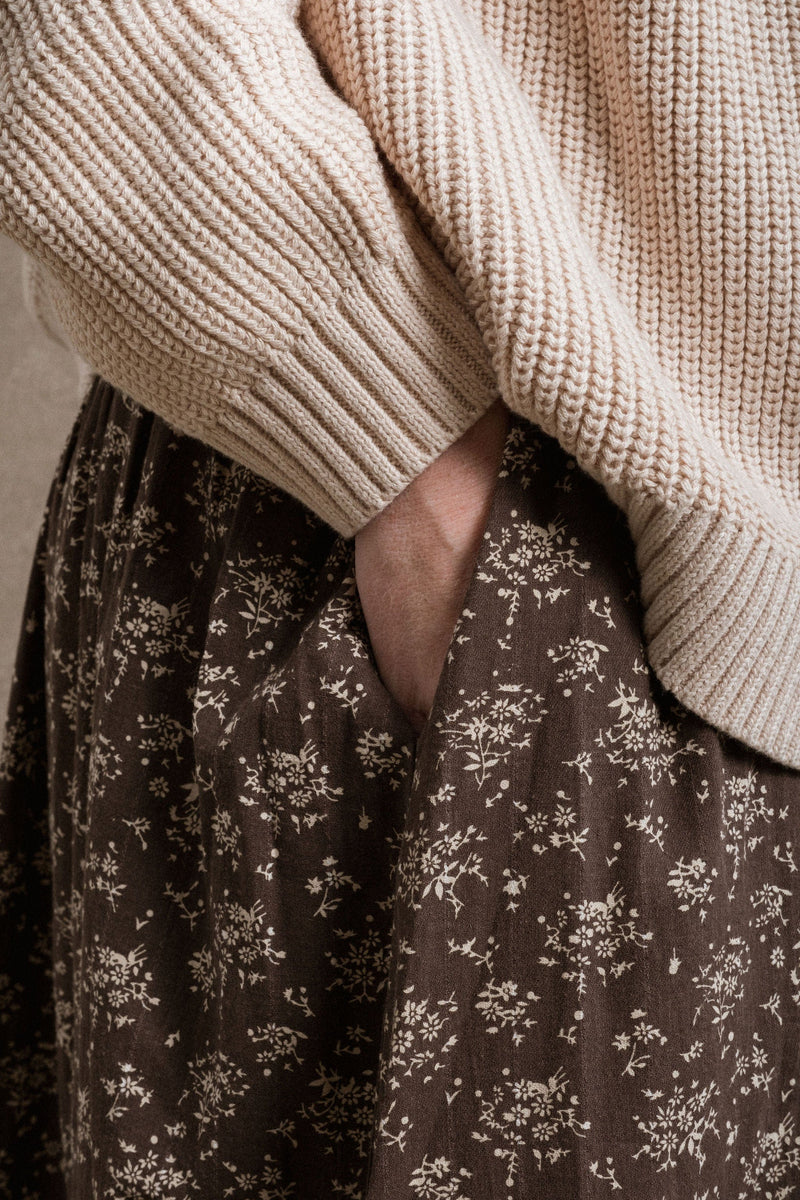 Naples Skirt - Brown