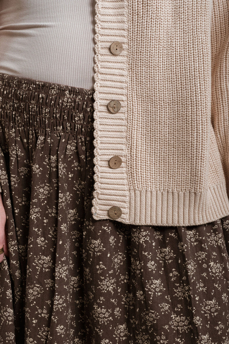 Naples Skirt - Brown