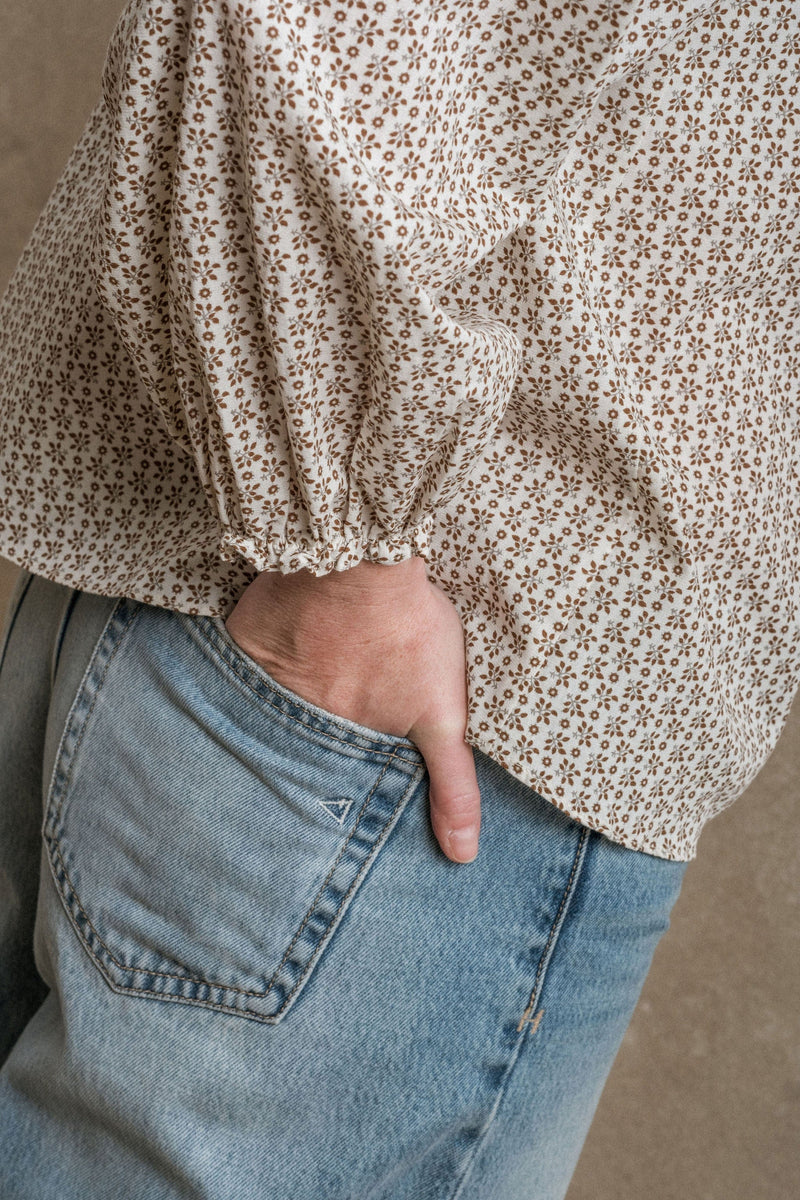Emberley Blouse - Brown Floral