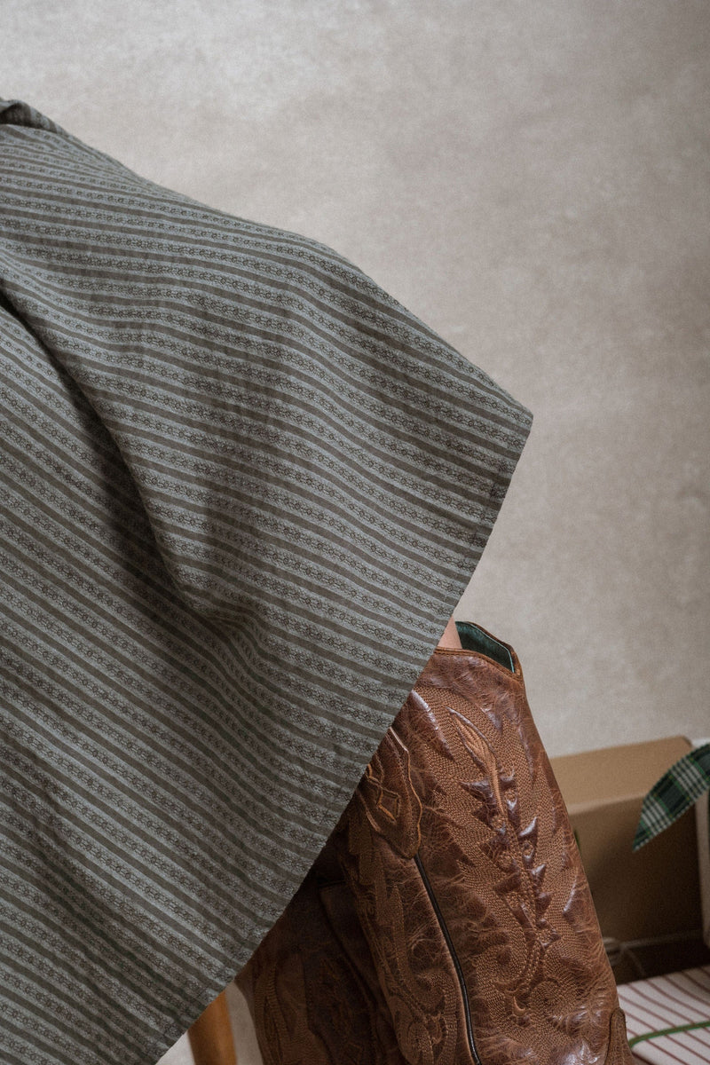 Hartselle Dress - Striped Green