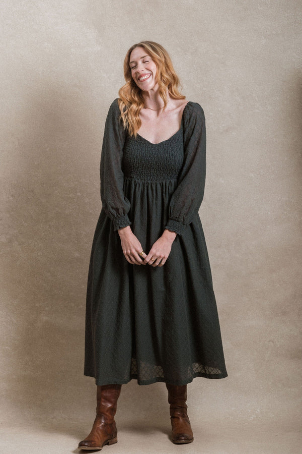 Milan Dress - Wintergreen