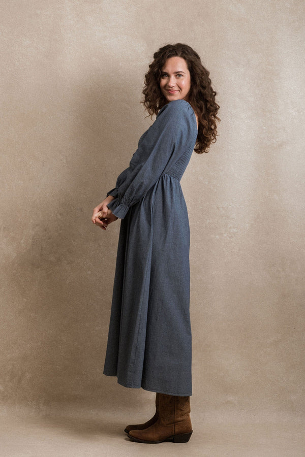 Gentry Dress - Chambray