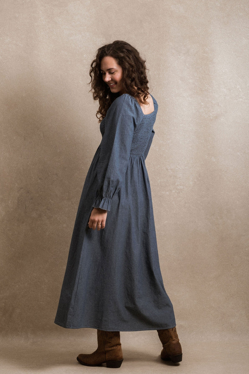 Gentry Dress - Chambray