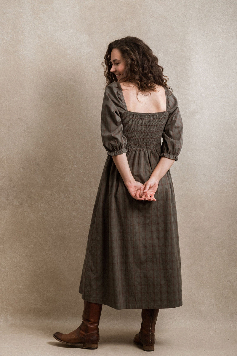 Dublin Dress - Winter Plaid