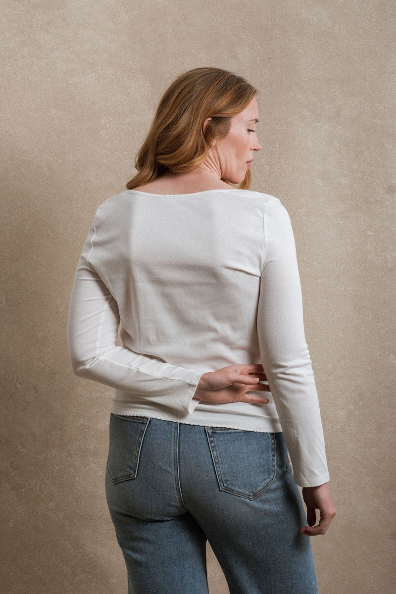 Kelia Long Sleeve - White