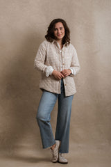 Henrietta Quilted Jacket - Gingham