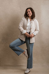 Henrietta Quilted Jacket - Gingham