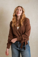 London Wrap Sweater