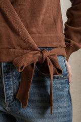 London Wrap Sweater