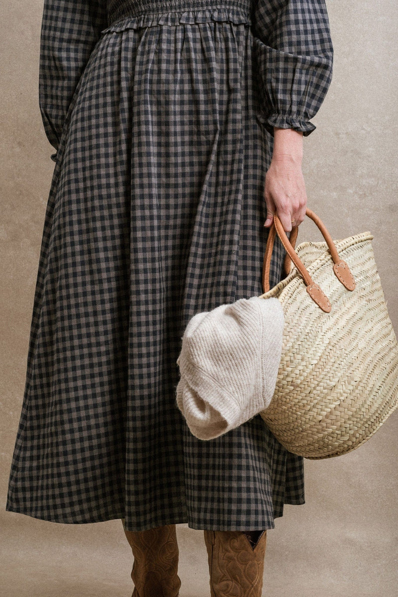 Gianna Dress - Blue Gingham