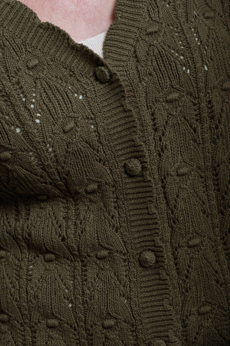 Kalispell Cardigan - Green