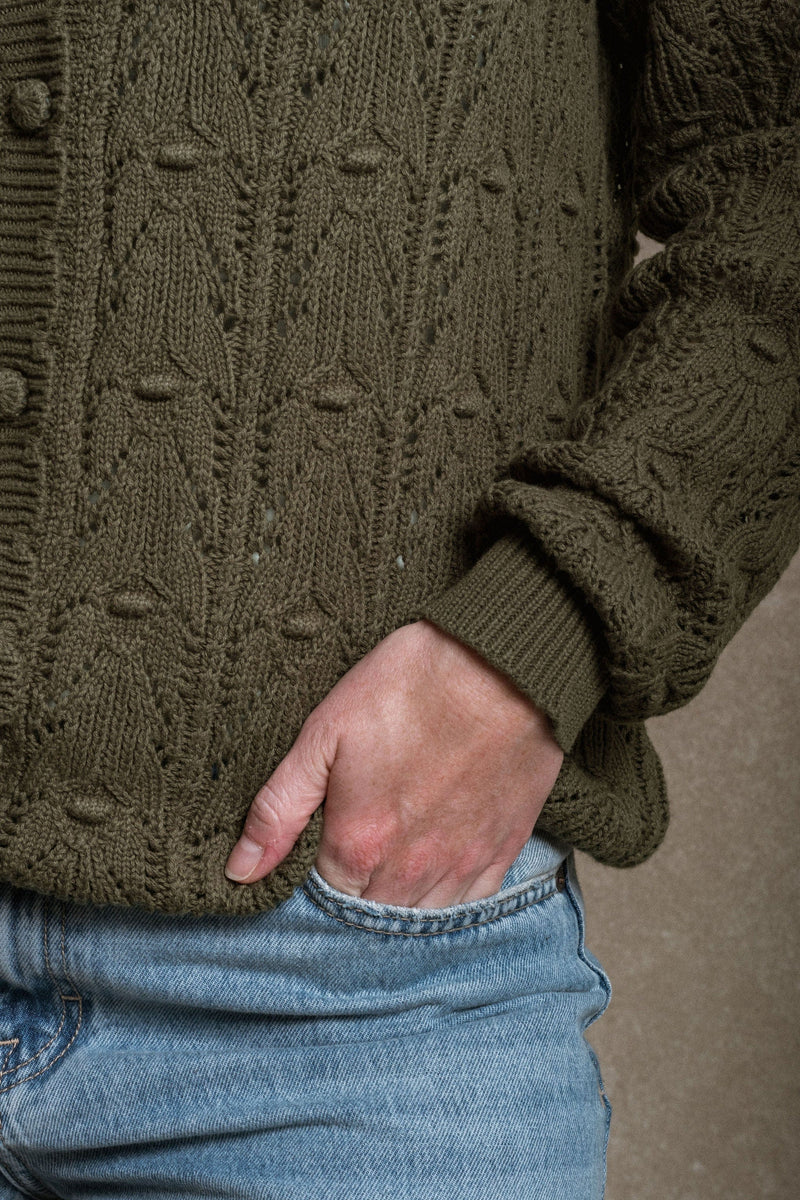 Kalispell Cardigan - Green