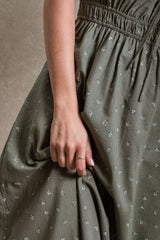 Spring Hill Dress - Sage Floral