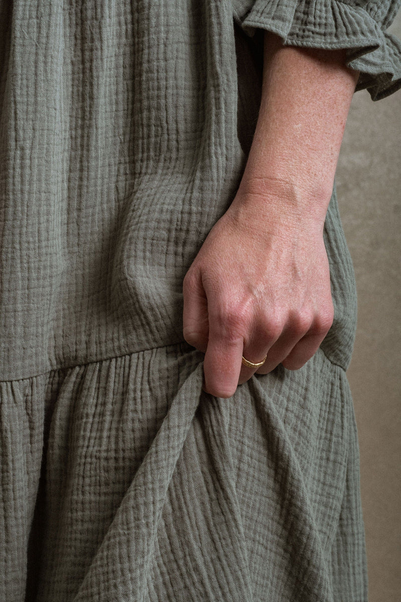 Angela Dress - Dusty Sage