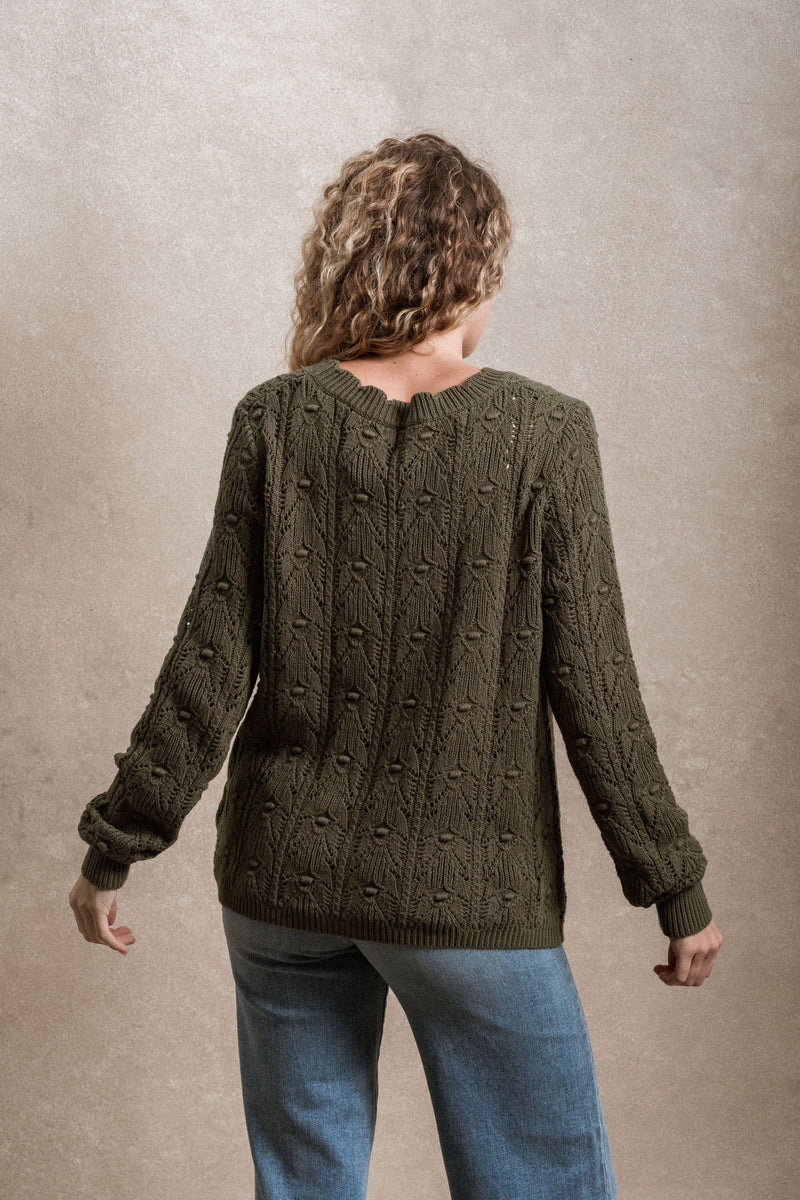 Kalispell Cardigan - Green
