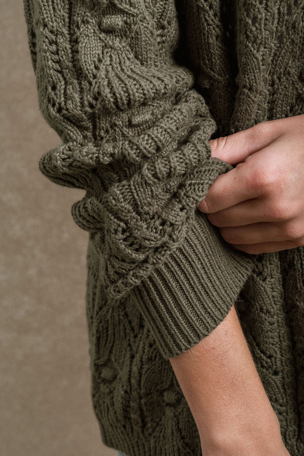 Kalispell Cardigan - Green