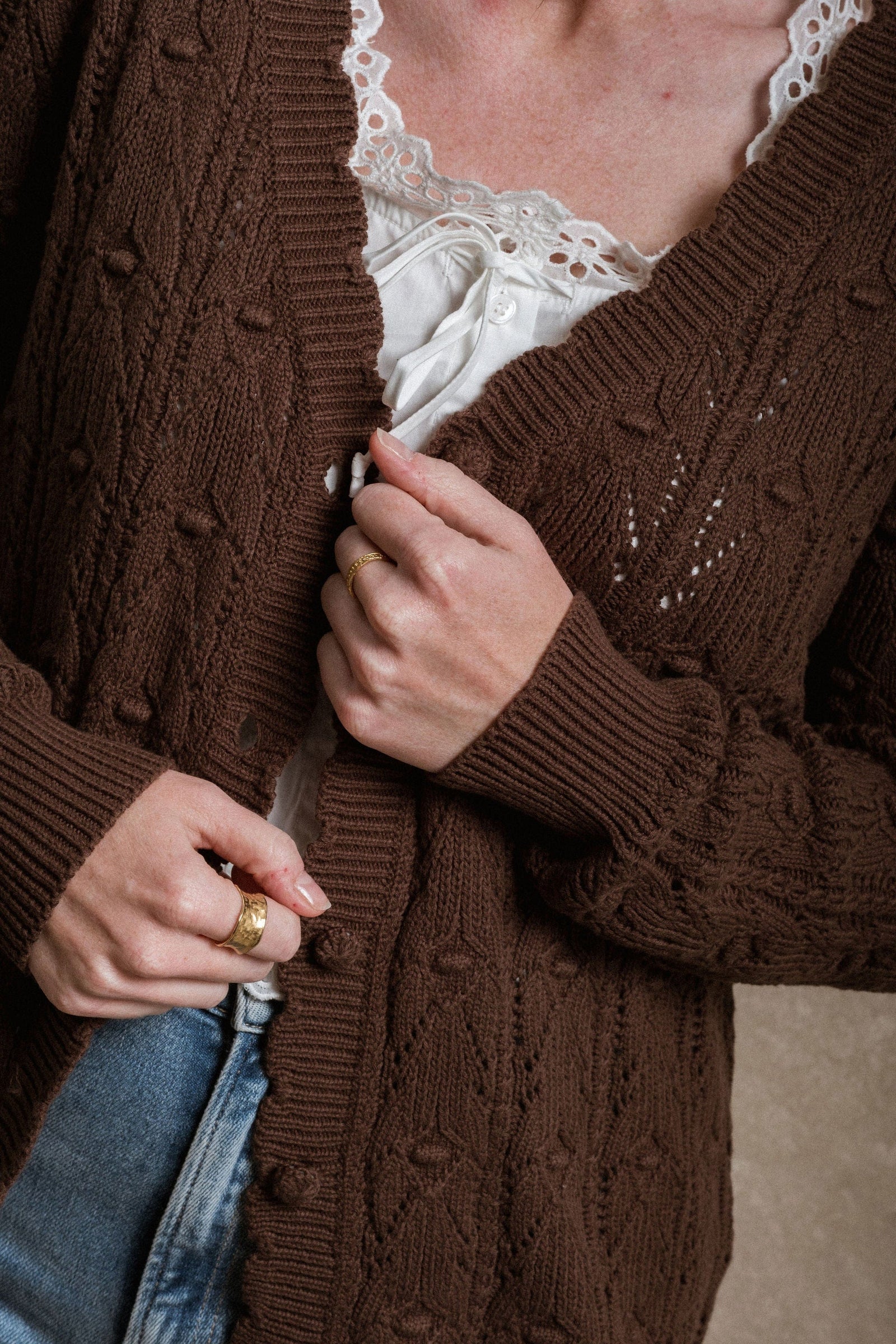 Kalispell Cardigan - Brown – Neuflora