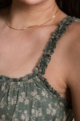 Tuscany Dress - Dusty Teal