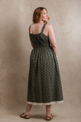 Tuscany Dress - Dusty Teal