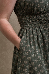 Tuscany Dress - Dusty Teal