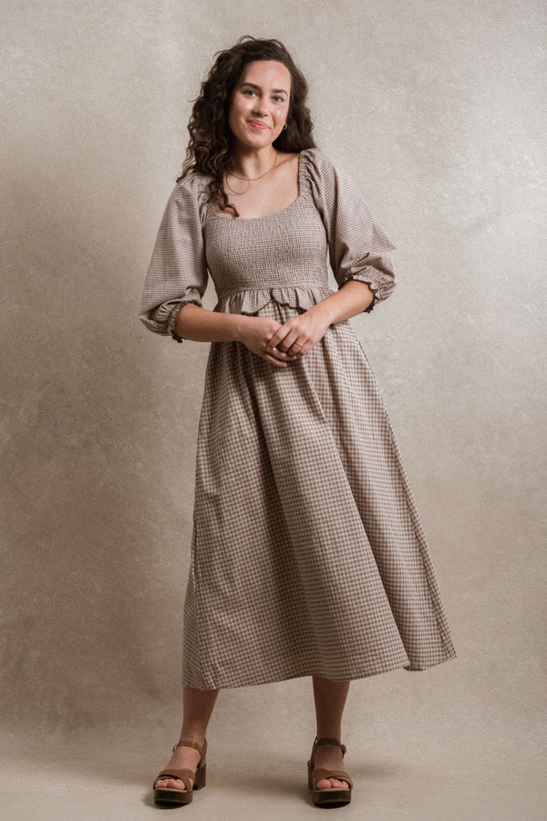 Etta Dress - Gingham