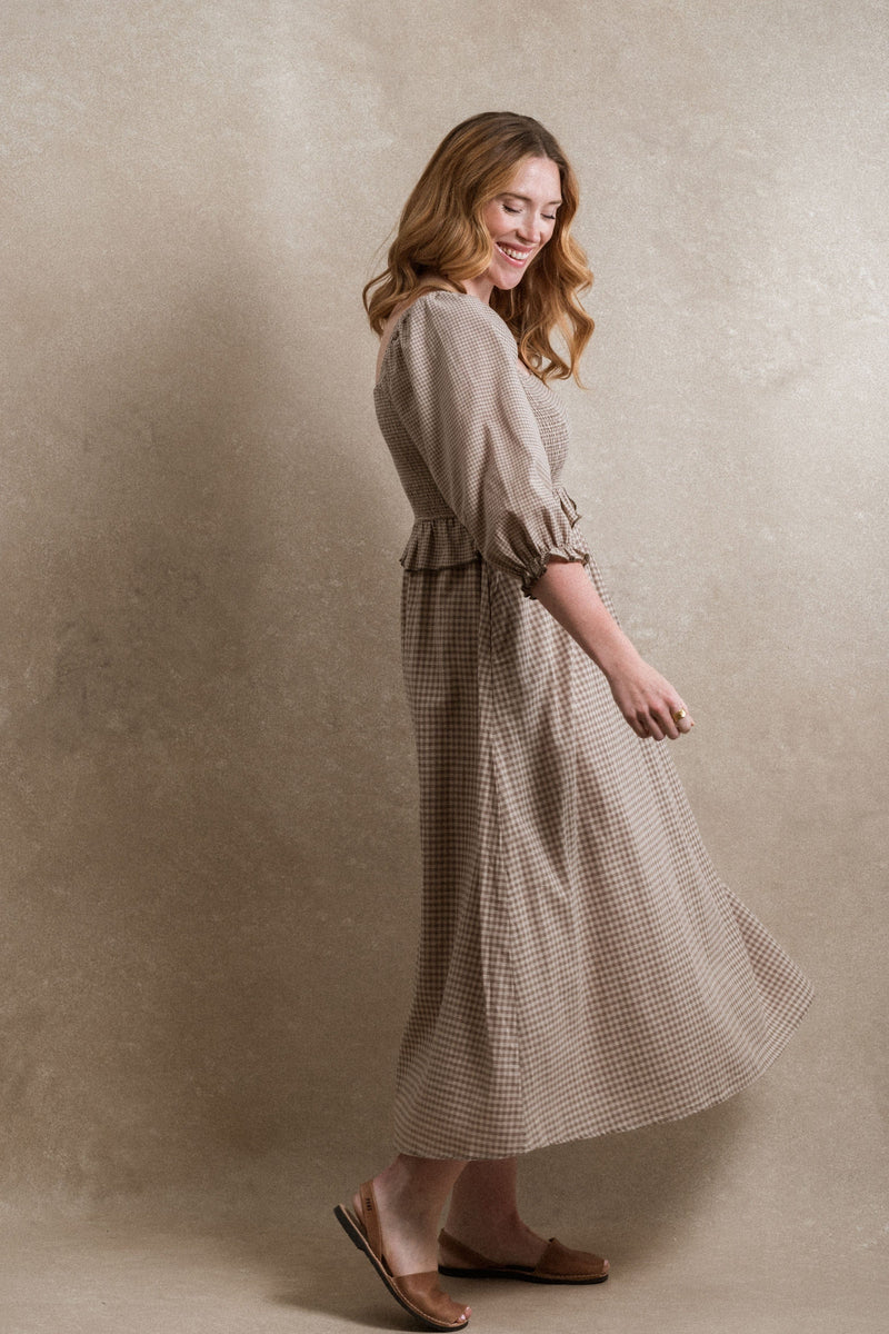 Etta Dress - Gingham