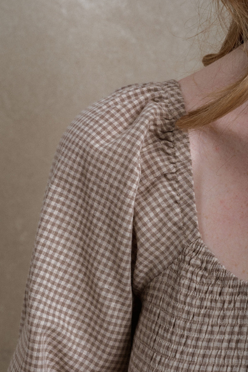 Etta Dress - Gingham