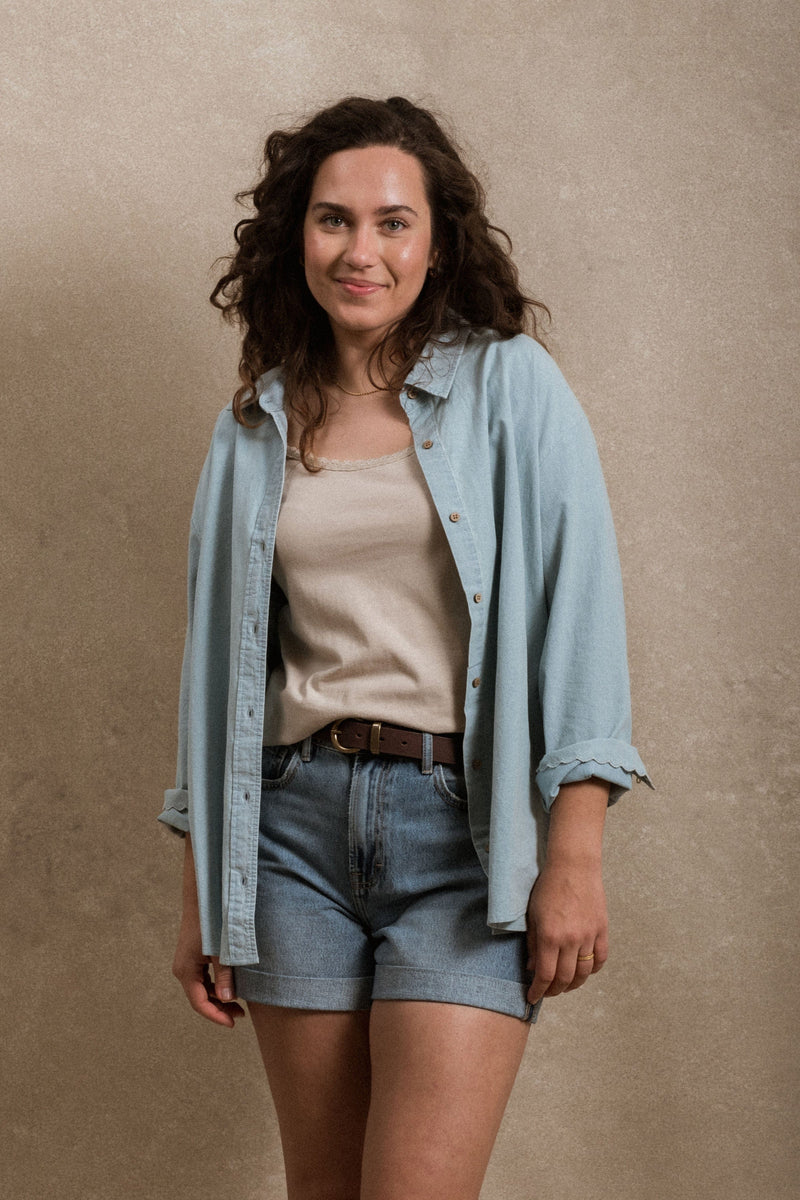 Calla Button Down