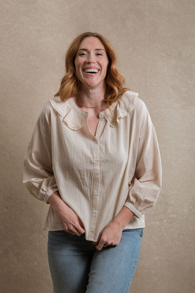 Elizabeth Blouse - Cream