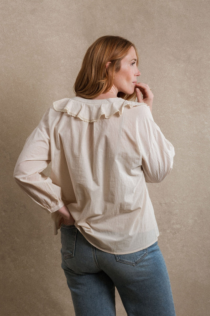 Elizabeth Blouse - Cream