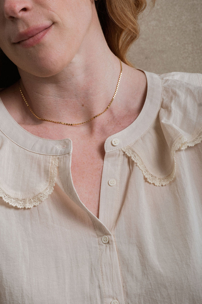 Elizabeth Blouse - Cream